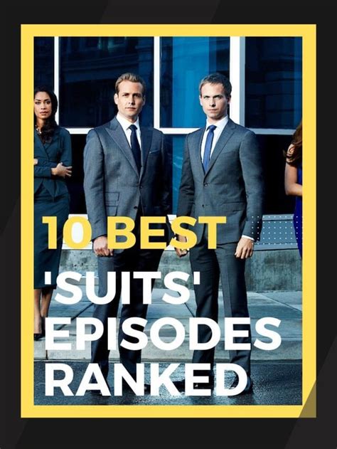 Best Suits Episodes Ranked