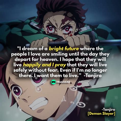 Best Tanjiro Quotes Demon Slayer