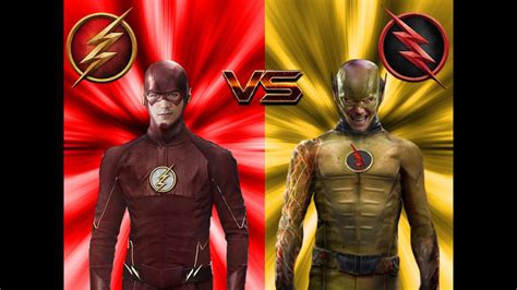 Flash Vs Reverse Flash Who Faster Barry Allen