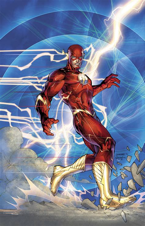 Flash Barry Allen New History Of The Dc Universe