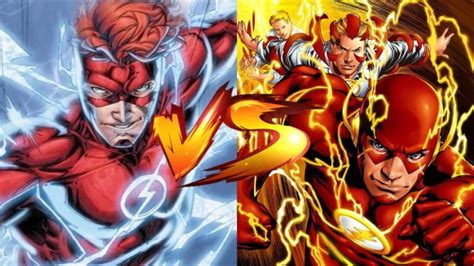 Flash Barry Vs Wally Better Speedster Balance