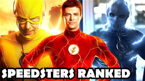 Flash Family Fastest Speedsters Ranked