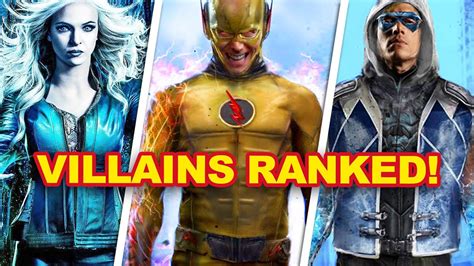 Flash Villain Ranked Power