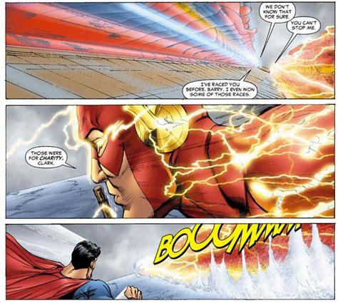 Flash Faster Than Superman Explained