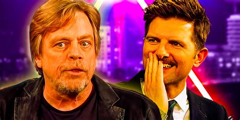 Adam Scott Mark Hamill Jimmy Kimmel Live Surprise