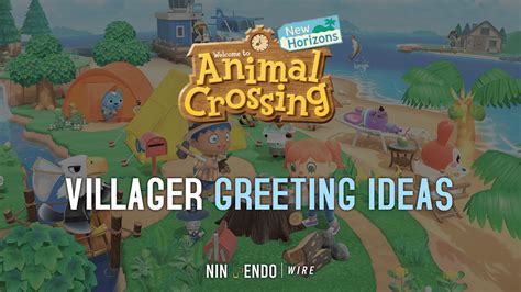 Animal Crossing Villager Greeting Ideas New Horizons
