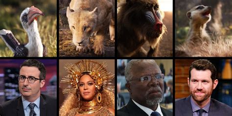 Lion King Movie 2019 Cast Characters Voice Actors