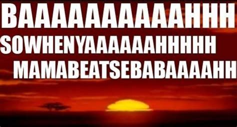 Lion King Opening Song Words Meaning