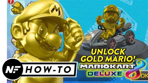 Mario Kart 8 How To Unlock Golden Mario