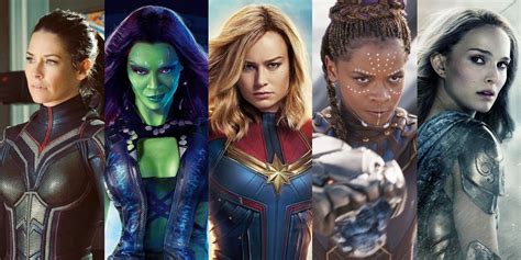 Marvel Female Avengers Movie Cast Characters Mcu