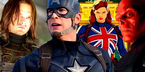 Marvel Super Soldier Serum Characters Captain America Mcu