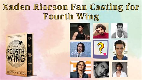 Fourth Wing Tv Show Must Nail Xaden Riorson Description Fan Castings Ignore Op Ed