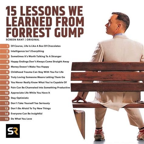 Forrest Gump Lessons Learned