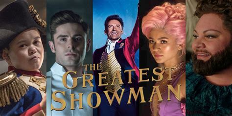 The Greatest Showman Main Characters Most Least Liked