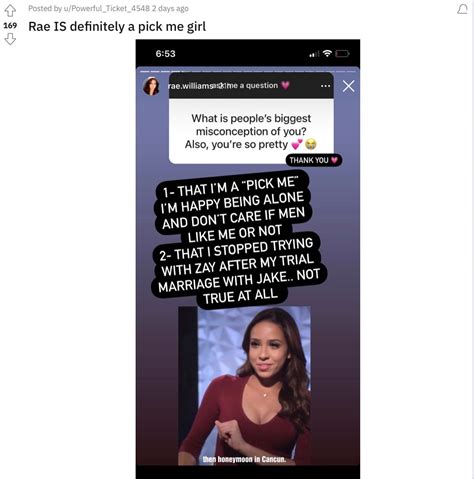 The Ultimatum Why Rae Receiving Viewer Criticism