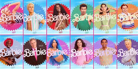The Barbie Movie Cast Character Guide