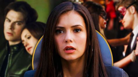 The Vampire Diaries Nina Dobrev Streaming Reboot Reaction