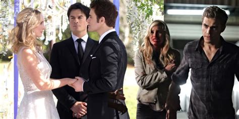The Vampire Diaries Stefan Caroline Relationship Timeline Each Season