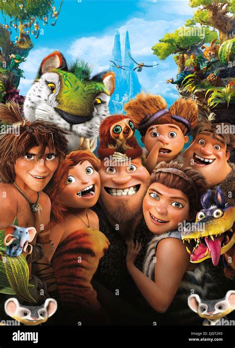 The Croods How Old Eep Thunk Sandy Characters