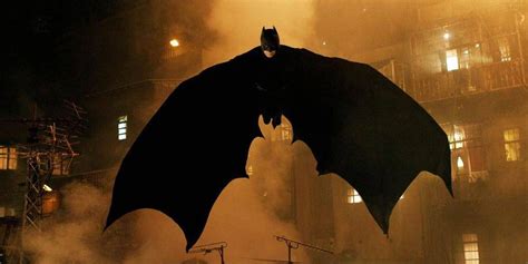 The Batman Wingsuit Dark Knight Bale Cape Better