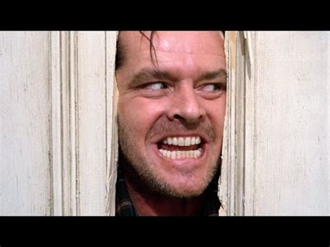 The Shining Kubrick Cut Heres Johnny Improvised Nicholson
