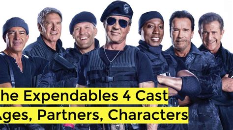 The Expendables 4 Cast Character Guide