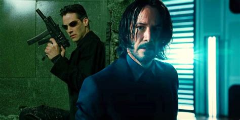 The Continental Winston Matrix Reference Guns John Wick 3 Scene