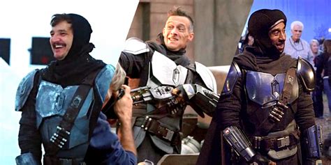 The Mandalorian Din Djarin All Actors Pedro Pascal Brendan Wayne Lateef Crowder