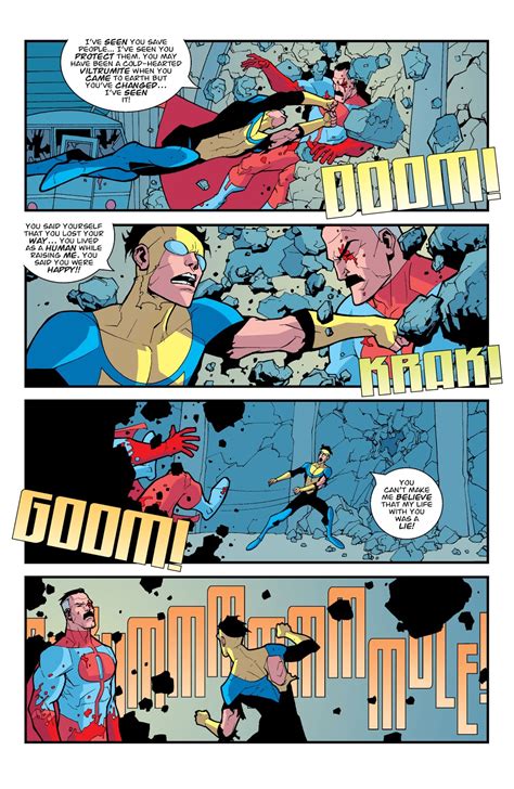 Invincible Mark Vs Omni Man Comics Difference Tv Show Explainer