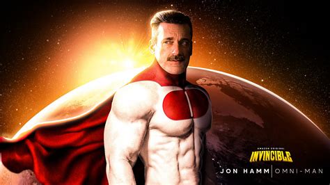Invincible Live Action Omni Man Jon Hamm Art