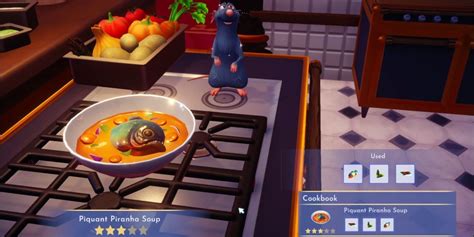 Dreamlight Valley How To Catch Piranha Recipes Disney