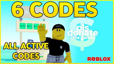 Roblox All Active Pls Donate Codes