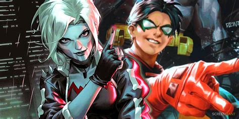 Robin Girlfriend Flatline Bat Family Member