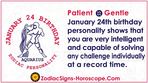 January 24 Sign January 24 Zodiac Sign Discover Your Astrological Destiny