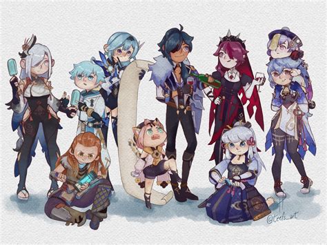 Genshin Impact All Cryo Characters Ranked