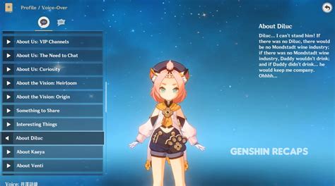 Genshin Impact Diona How Old Real Age