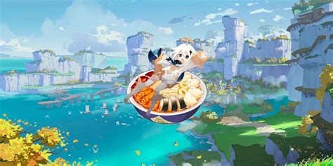 Genshin Impact Paimon Emergency Food Joke Mascot Guide