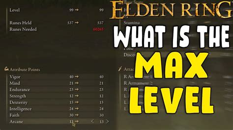 Elden Ring Max Level Cap Guide