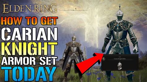 Elden Ring Carian Knight Armor Set Guide
