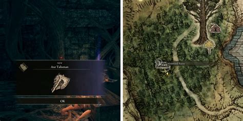 Elden Ring Axe Talisman Mistwood Ruins East Limgrave