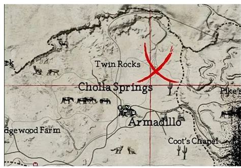 Red Dead Redemption Treasure Map Locations Guide