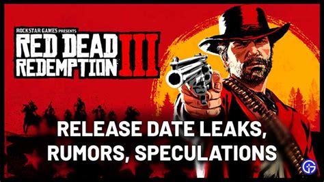 Red Dead Redemption 3 Rumors Rdr3