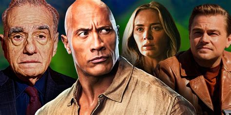Dwayne Johnson New Movie Dicaprio Blunt Scorsese Needed Op Ed