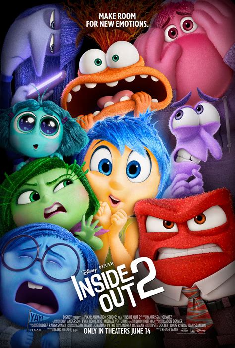 Inside Out 2 New Original Emotions Replace Not Fear