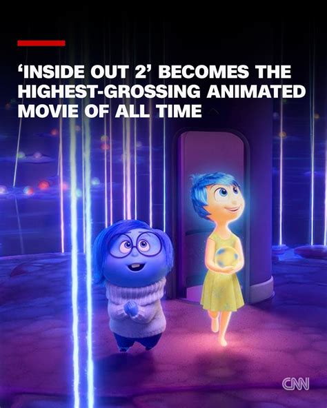 Inside Out 2 Box Office Highest Grossing Movie Animated Rare Op Ed
