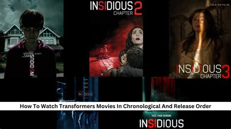 Insidious Movies In Order How Watch Chronologically