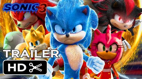 Sonic Hedgehog 3 Release Date Cast Story Trailer
