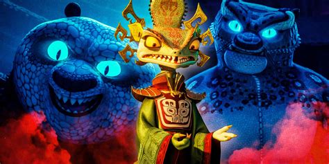 Kung Fu Panda 4 Chameleon Animal Transformations