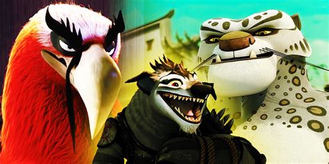 Kung Fu Panda Villains Most Powerful Ranked