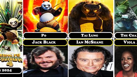 Kung Fu Panda Character Voices Actors Who